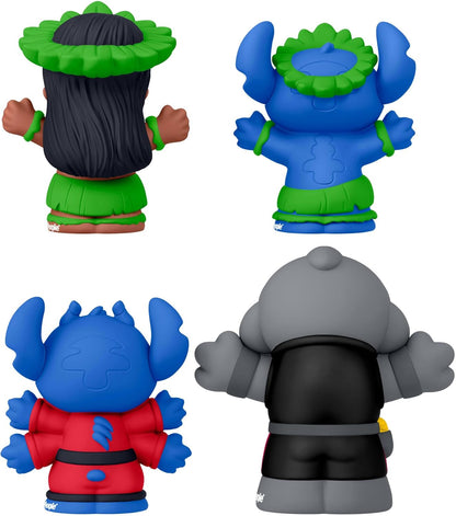 Little People Collector Lilo en Stitch Speciale Uitgaveset voor Volwassenen en Fans, 4 Figuren in een Vensterverpakking, JFC77