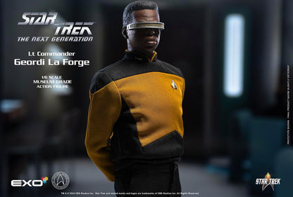 Star Trek Major Jordy Laforge Essential Version 1/6 - Action figure iper realistica