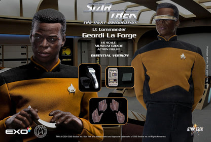Star Trek Major Jordy Laforge Essential Version 1/6 - Action figure iper realistica