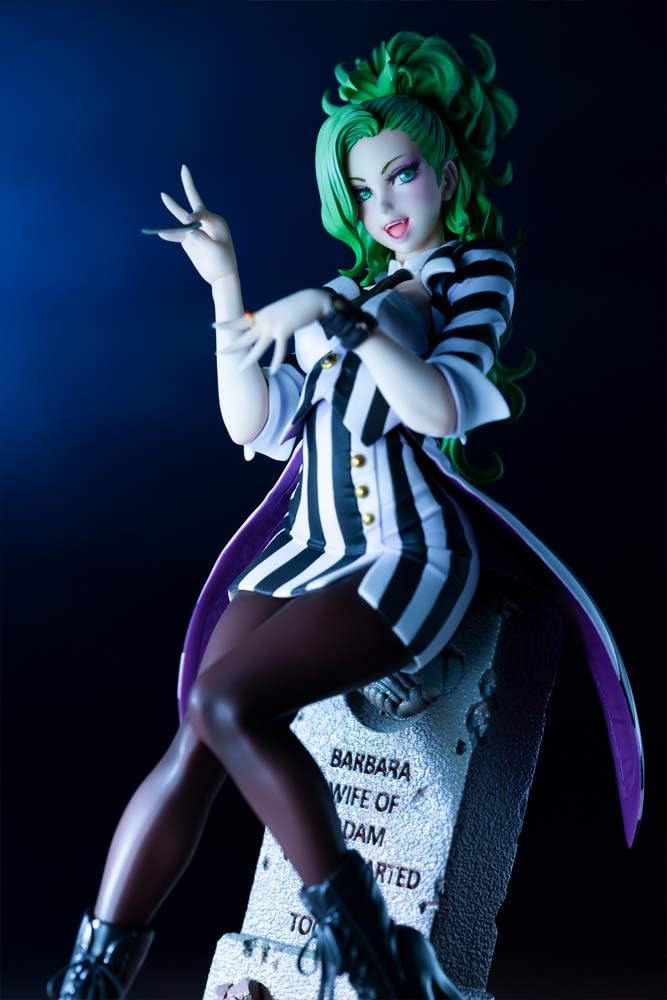 KOTOBUKIYA Horror Bishoujo Beetlejuice, schaal 1:7, volledig voorgeschilderd PVC figuur