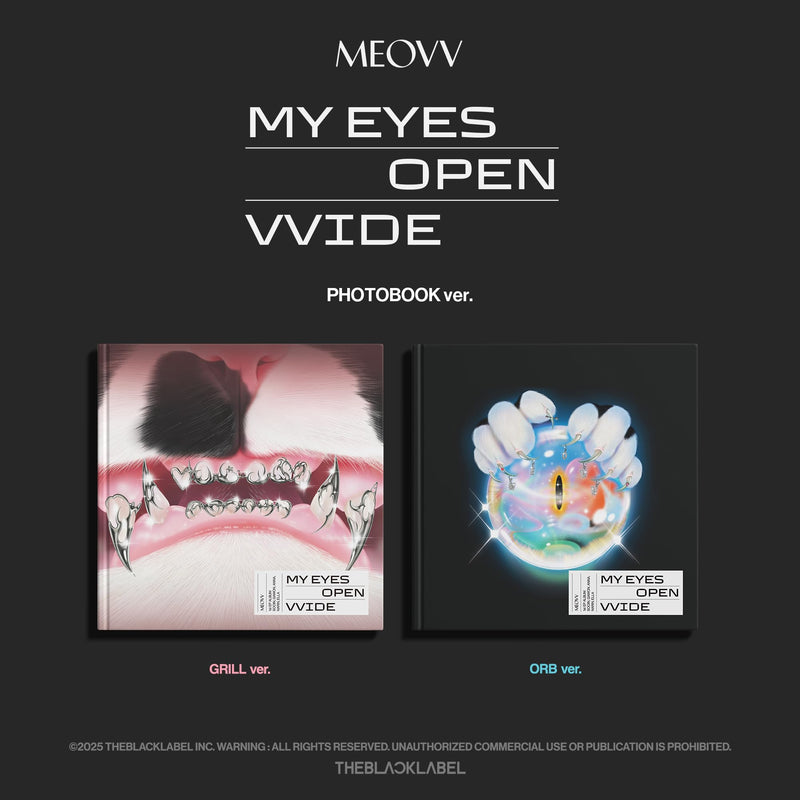 【2種セット】MEOVV 1st EP ALBUM 'MY EYES OPEN VVIDE' PHOTOBOOK ver.