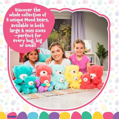 Mood Bears® Love Bear (Mini) – Vibrant Red Teddy Bear for Kids & Adults, Emotional Support Plush for Connection & Comfort