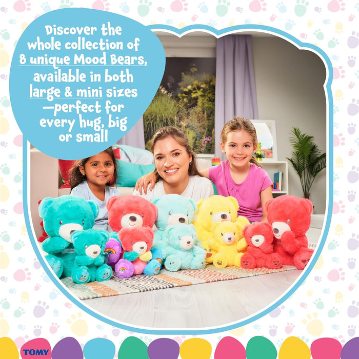 Mood Bears® Sad Bear (Mini) – Light Blue Teddy Bear for Kids & Adults, Emotional Support Plush for Comfort & Well-Being