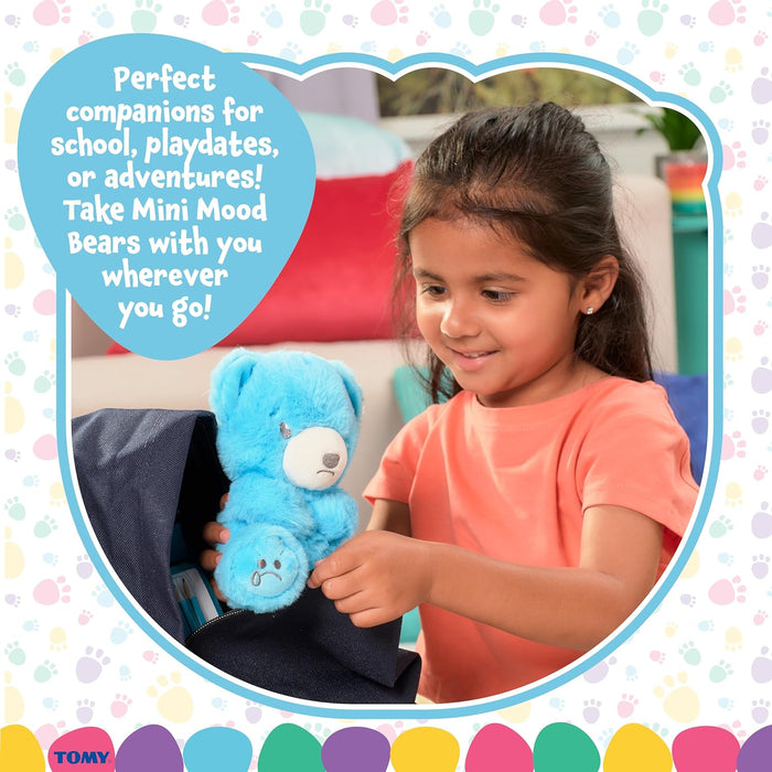 Mood Bears® Sad Bear (Mini) – Light Blue Teddy Bear for Kids & Adults, Emotional Support Plush for Comfort & Well-Being