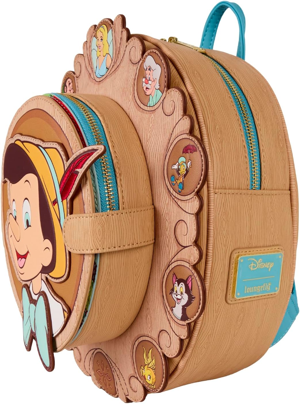 Loungefly Disney Pinocchio Cameo Mini Zaino