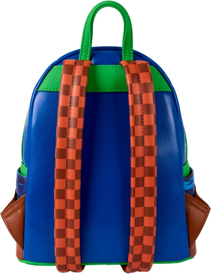 Loungefly Sega Sonic The Hedgehog Mini Backpack