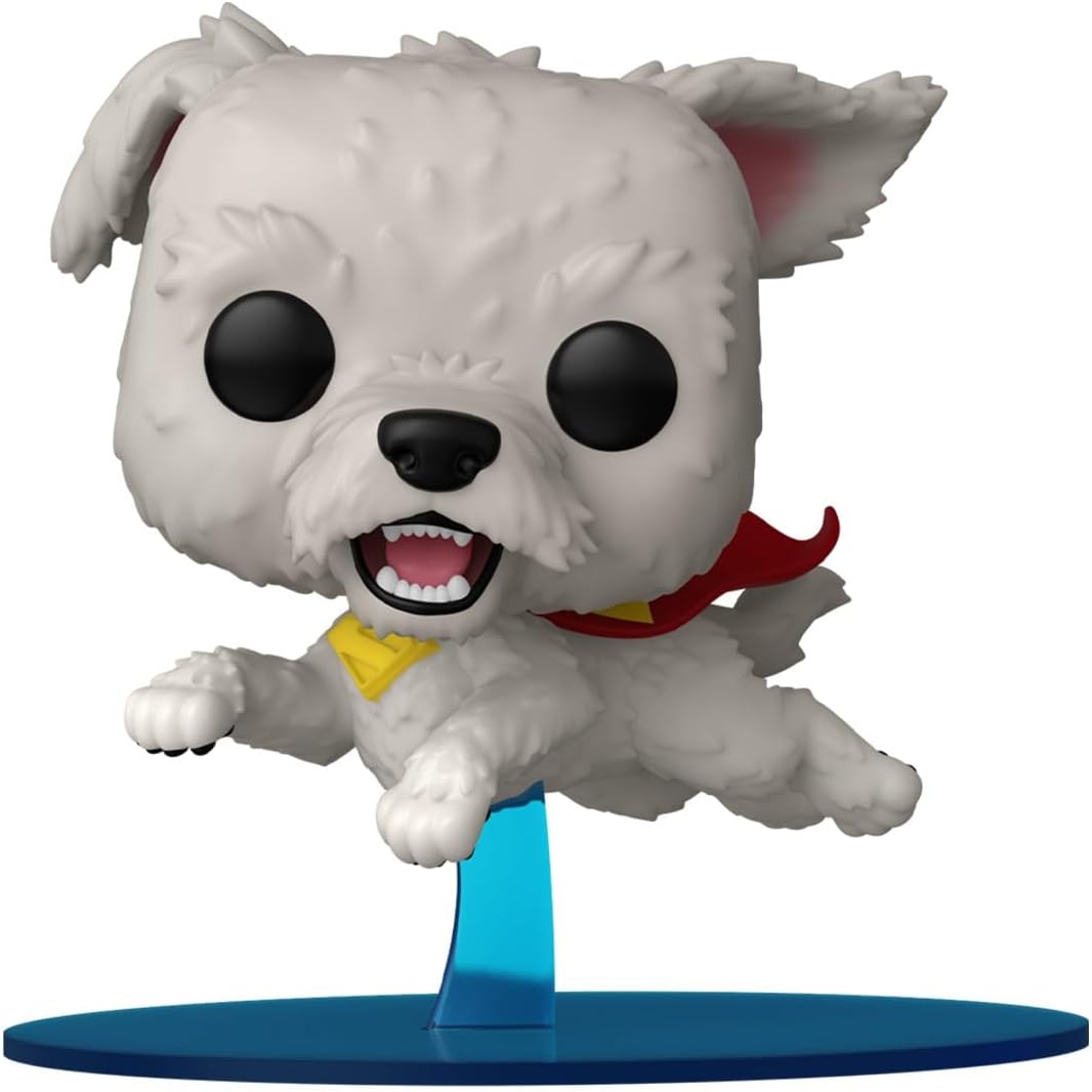 Funko Pop! DC: Superman 2025- Krypto - Figurine en Vinyle à Collectionner - Idée de Cadeau - Produits Officiels - Jouets pour Les Enfants et Adultes - Movies Fans