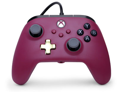 Powera - Advantage Plus Wired Controller - Ruby/ Xbox Series X