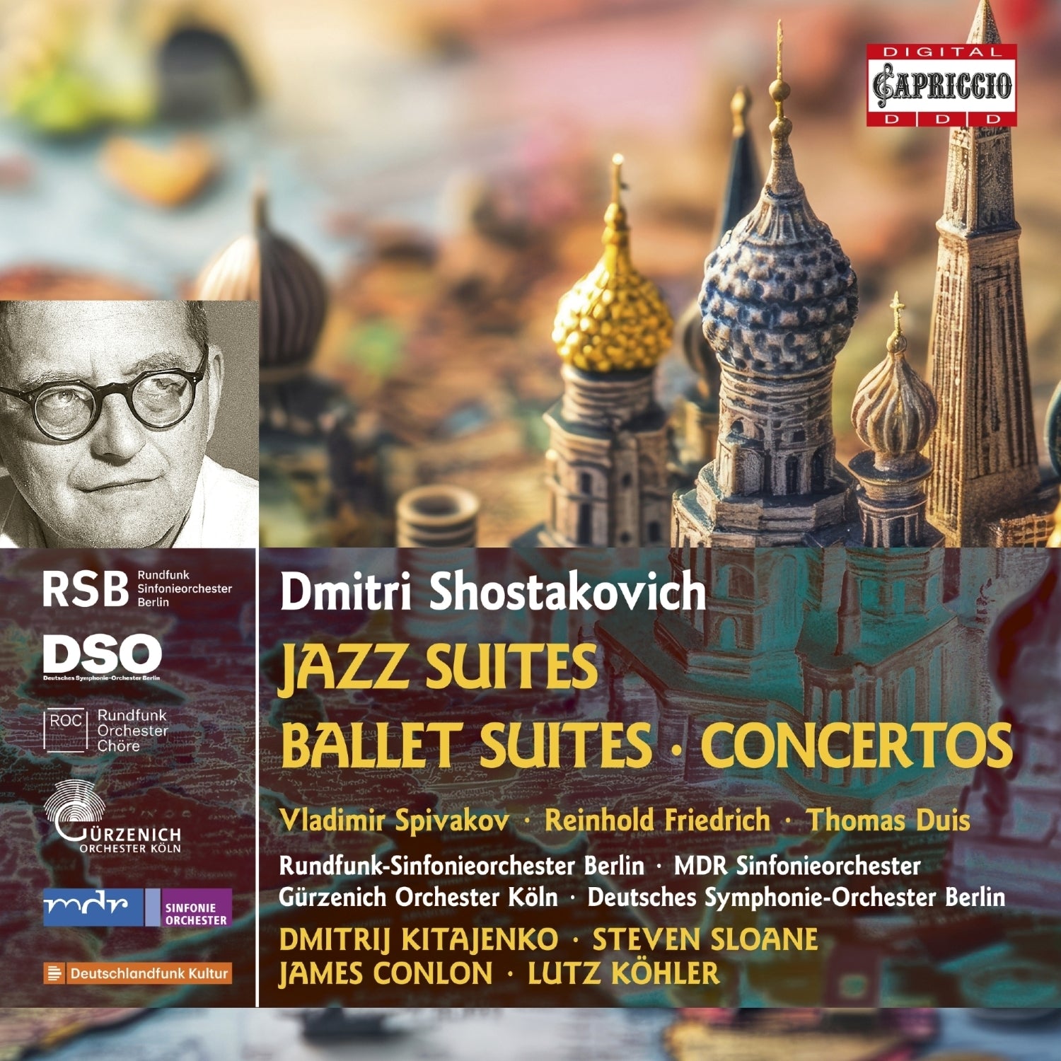 Dmitri Shostakovich: Jazz Suites/Ballet Suites/Concertos