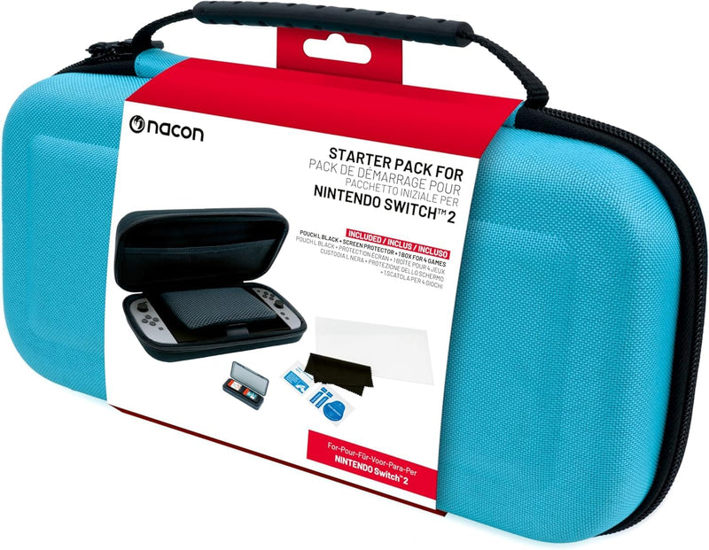 Nintendo Switch 2 - Nacon Beschermhoes Starter Pack (Blue)