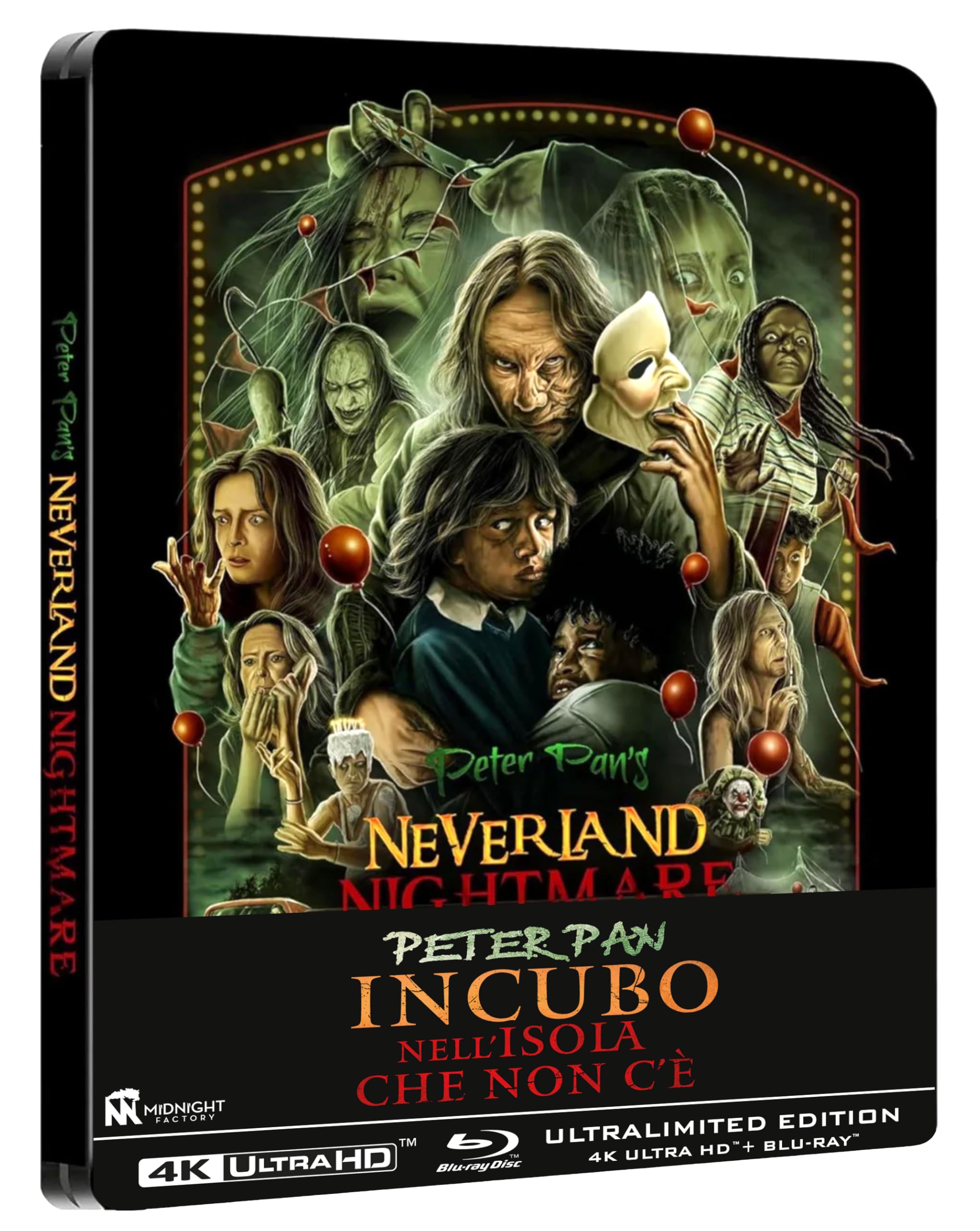 Peter Pan - Incubo Nell'isola Che Non C'è 4K UHD