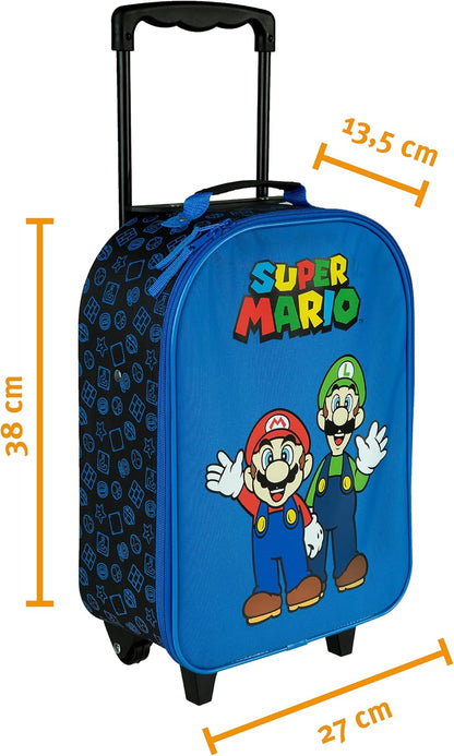 Undercover - Kindertrolley Super Mario Blauw