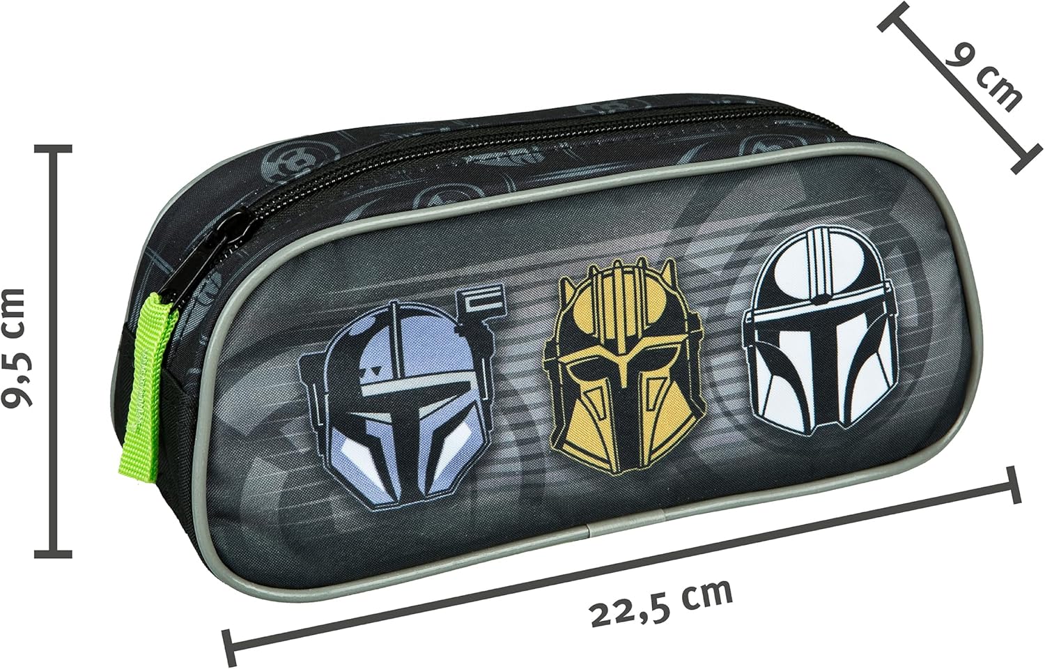Undercover Star Wars - Estuche escolar para niños, 22,5 x 9 x 9 cm, 50 g, multicolor, Star Wars