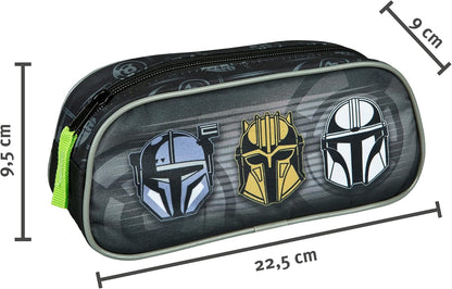 Undercover Star Wars - Estuche escolar para niños, 22,5 x 9 x 9 cm, 50 g, multicolor, Star Wars
