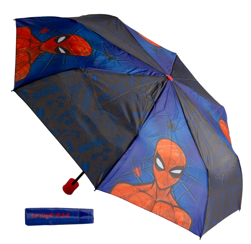 Undercover - faltbarer Regenschirm – Taschenschirm mit Schutzhülle - 94 cm Durchmesser - Leichtgewicht und ideal für Kinderhände