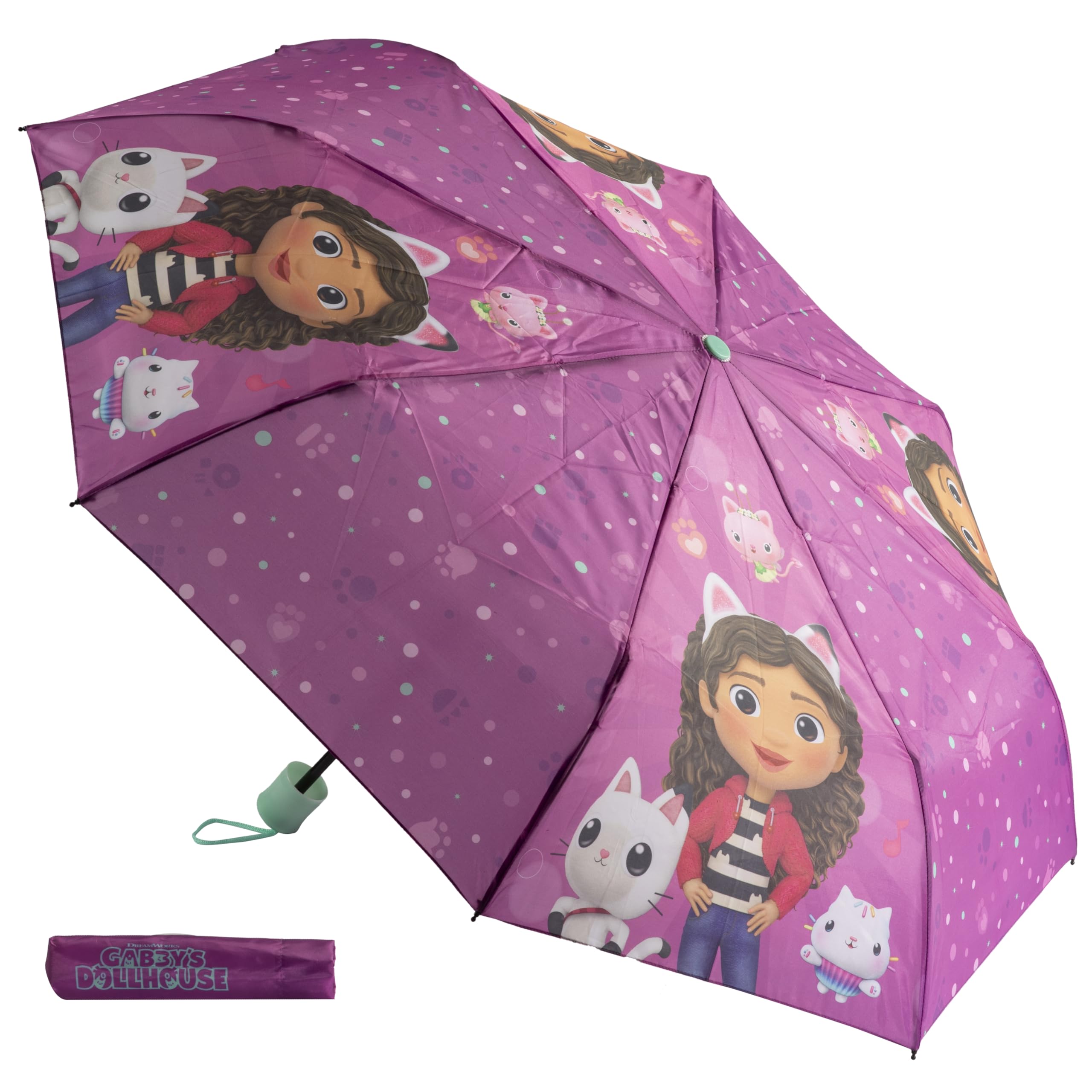 Undercover - Paraplu Gabby\`s Poppenhuis 94cm