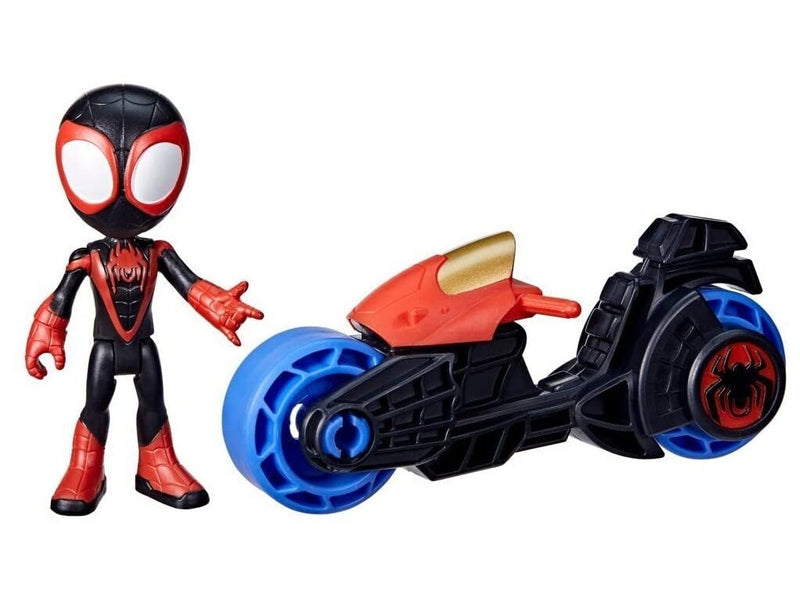 Spidey And His Amazing Friends - Motorcycle & Miles Morales (F7460)