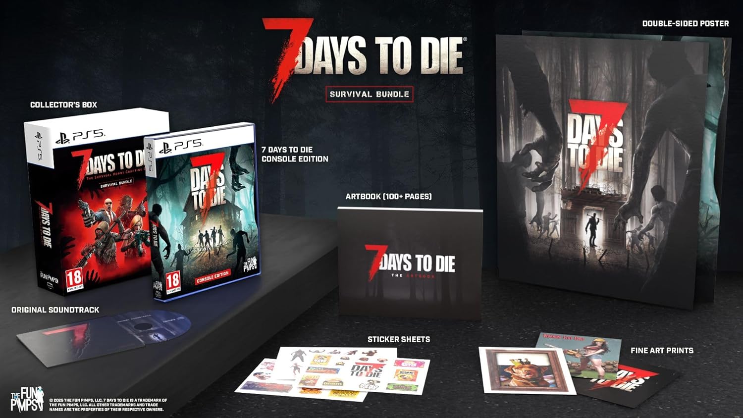 7 Days to Die – Console Edition Survival Bundle - PS5 PlayStation 5 Survival Bundle