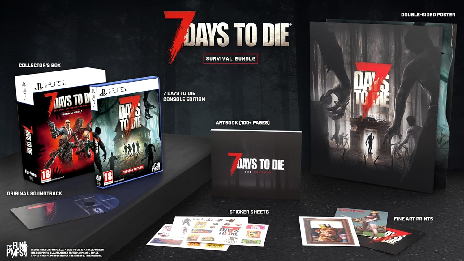 7 Days to Die – Console Edition Survival Bundle - PS5 PlayStation 5 Survival Bundle