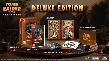 Tomb Raider IV-IV Remastered Starring Lara Croft Deluxe Edition - Switch