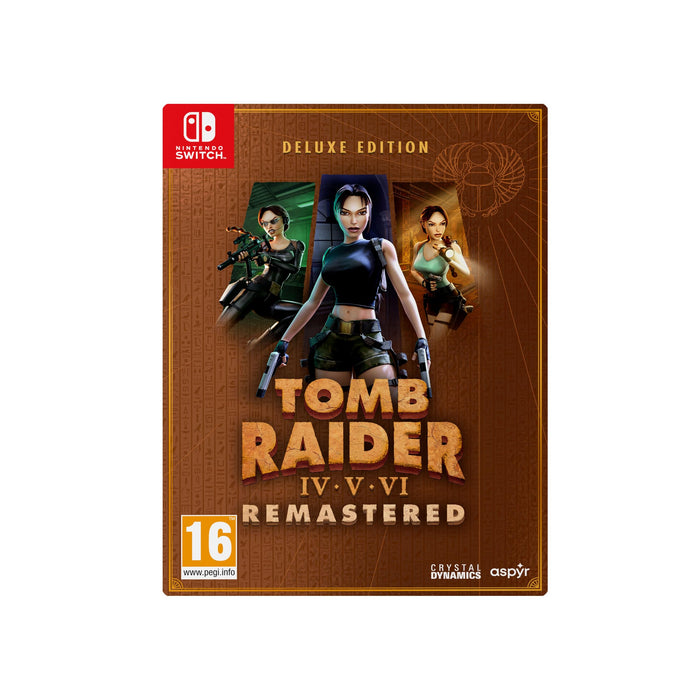 Tomb Raider IV-IV Remastered Starring Lara Croft Deluxe Edition - Switch