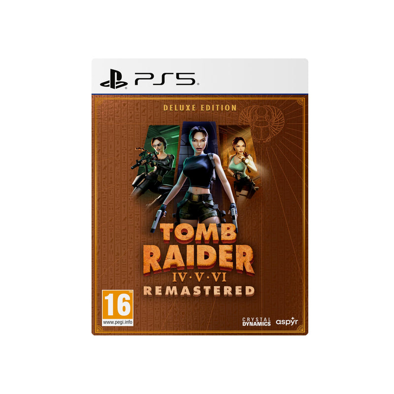 Tomb Raider IV-IV Remastered Starring Lara Croft Deluxe Edition - PS5