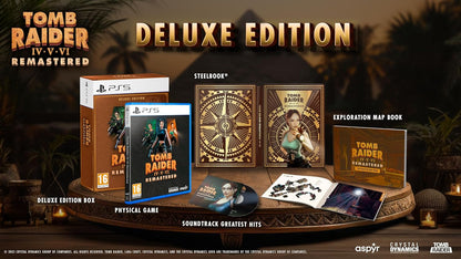 Tomb Raider IV-IV Remastered Starring Lara Croft Deluxe Edition - PS5