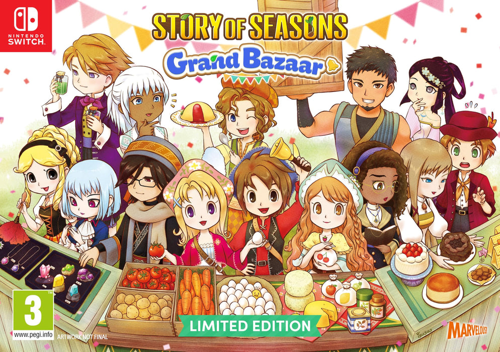 Story of Seasons: Grand Bazaar Limited Edition - Switch
