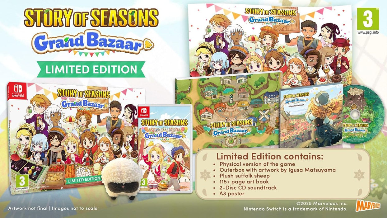 Story of Seasons: Grand Bazaar Limited Edition - Switch