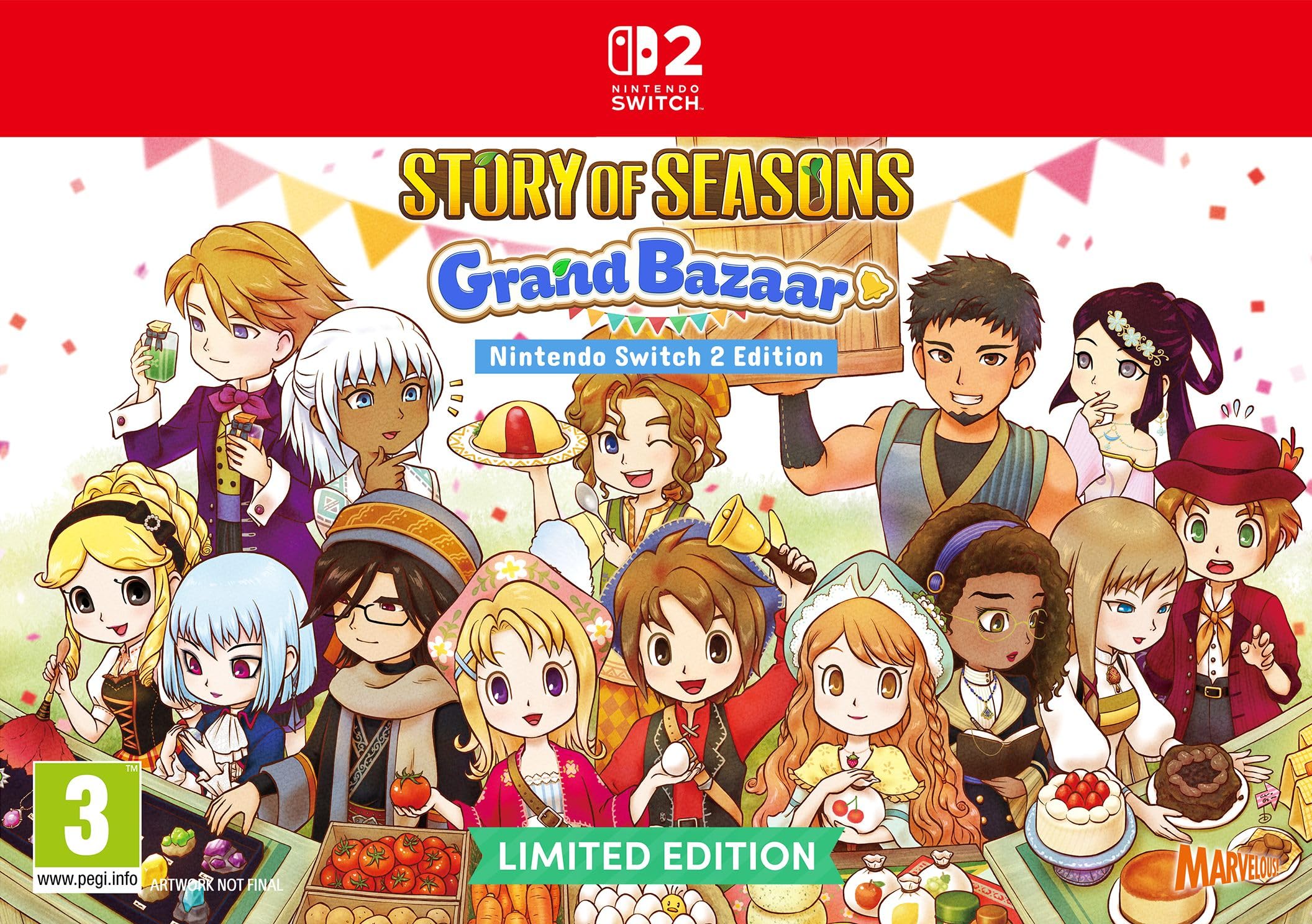 Story Of Seasons: Grand Bazaar - Limited Edition
