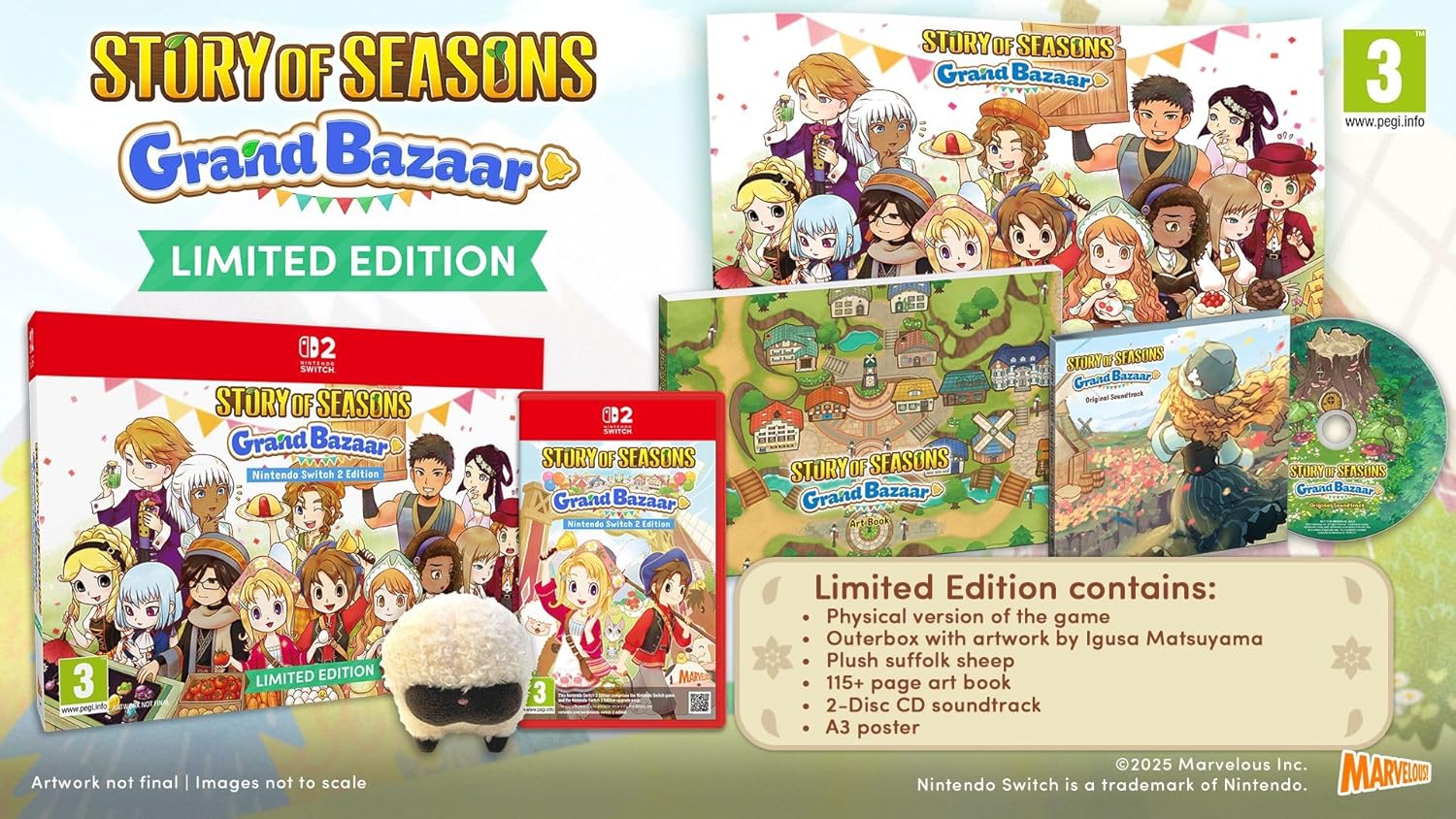 Story Of Seasons: Grand Bazaar - Limited Edition