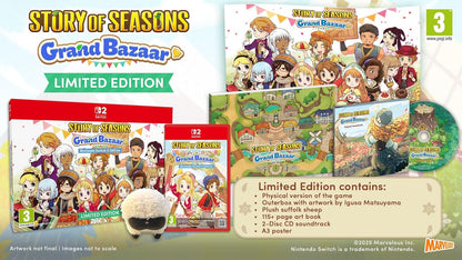 Story Of Seasons: Grand Bazaar - Limited Edition
