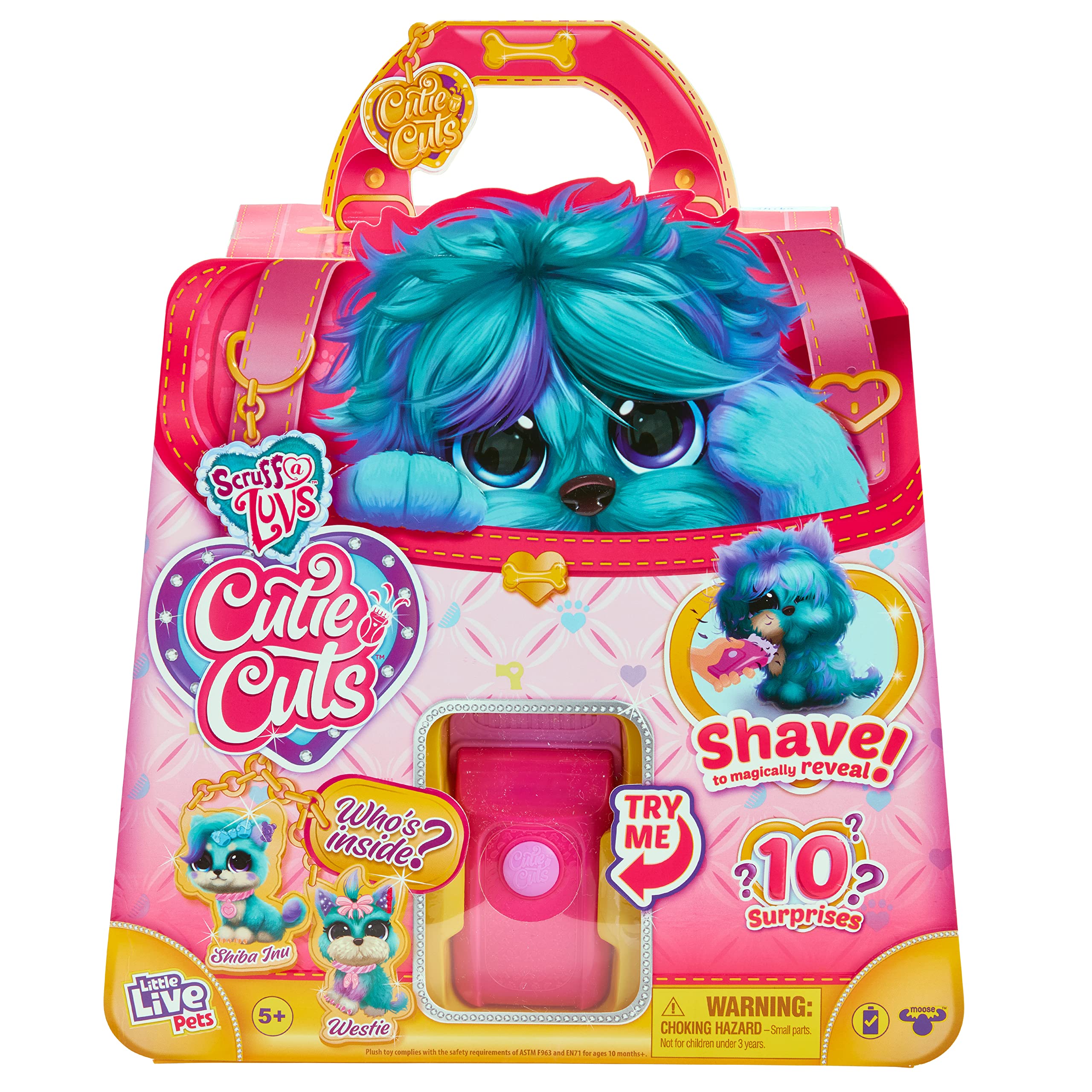 Scruff-a-luvs Cutie Cuts | Blauw
