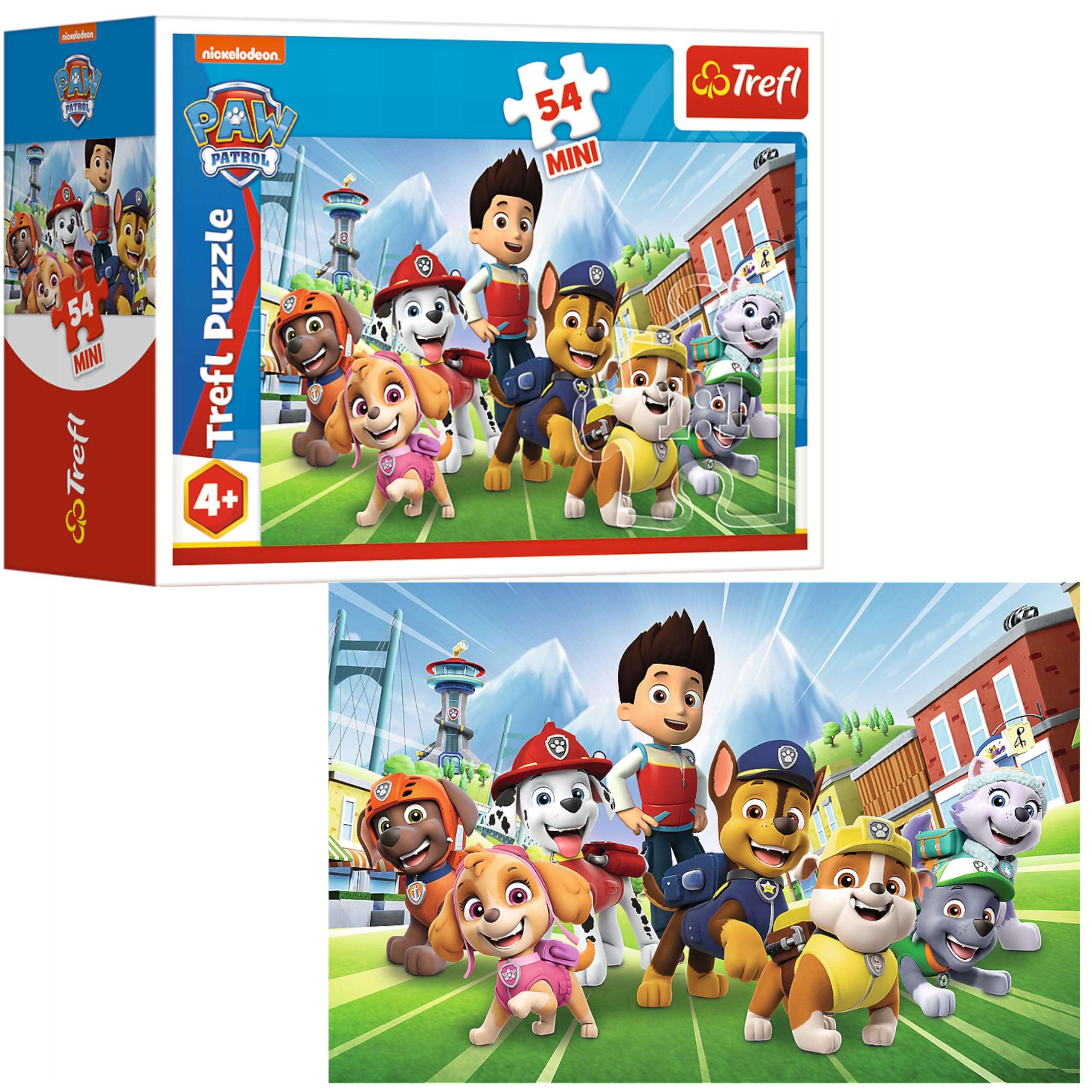 Mini Puzzel PAW Patrol 54st.