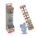 Edushape Regenstang, 20,3 cm, boho-stijl, elegant, voor baby's, sensorische buizen, muziekinstrumenten, regenspeelgoed voor baby's om regengeluiden te kalmeren, speelgoed