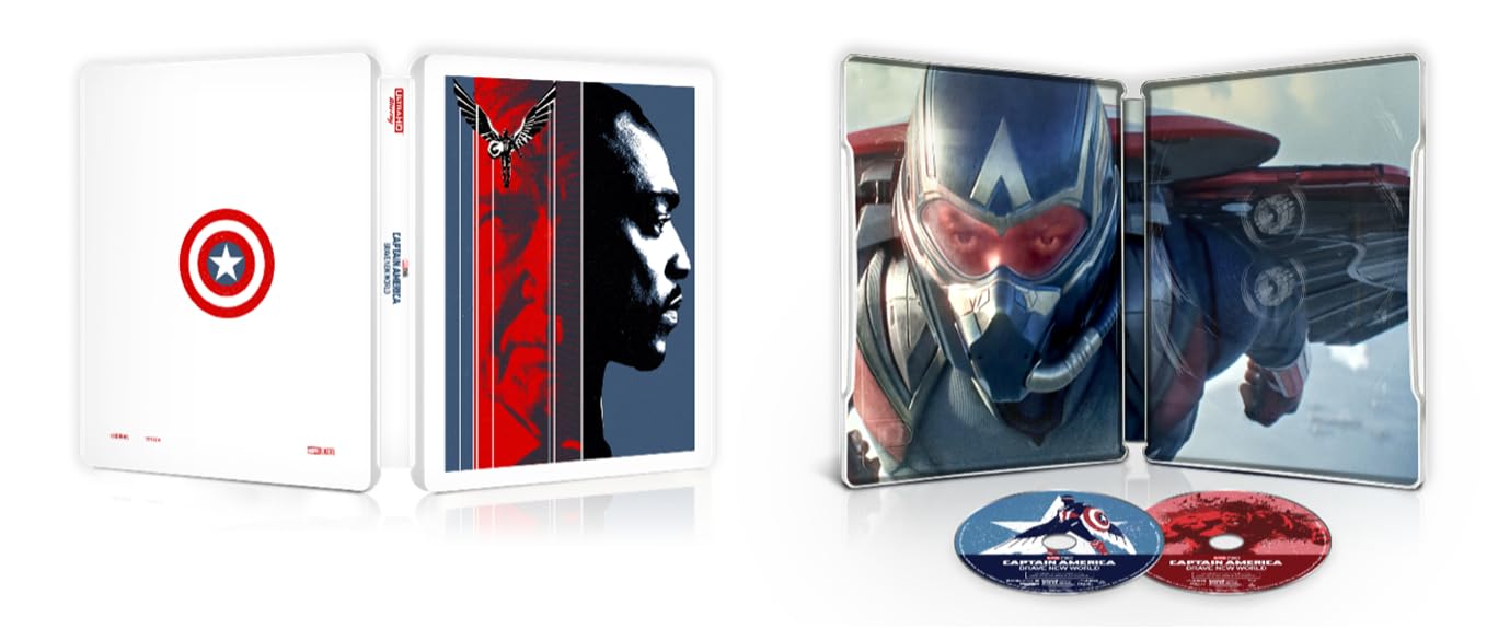 Captain America: Brave New World - 4K Steelbook (Bd 4K + Bd Hd)