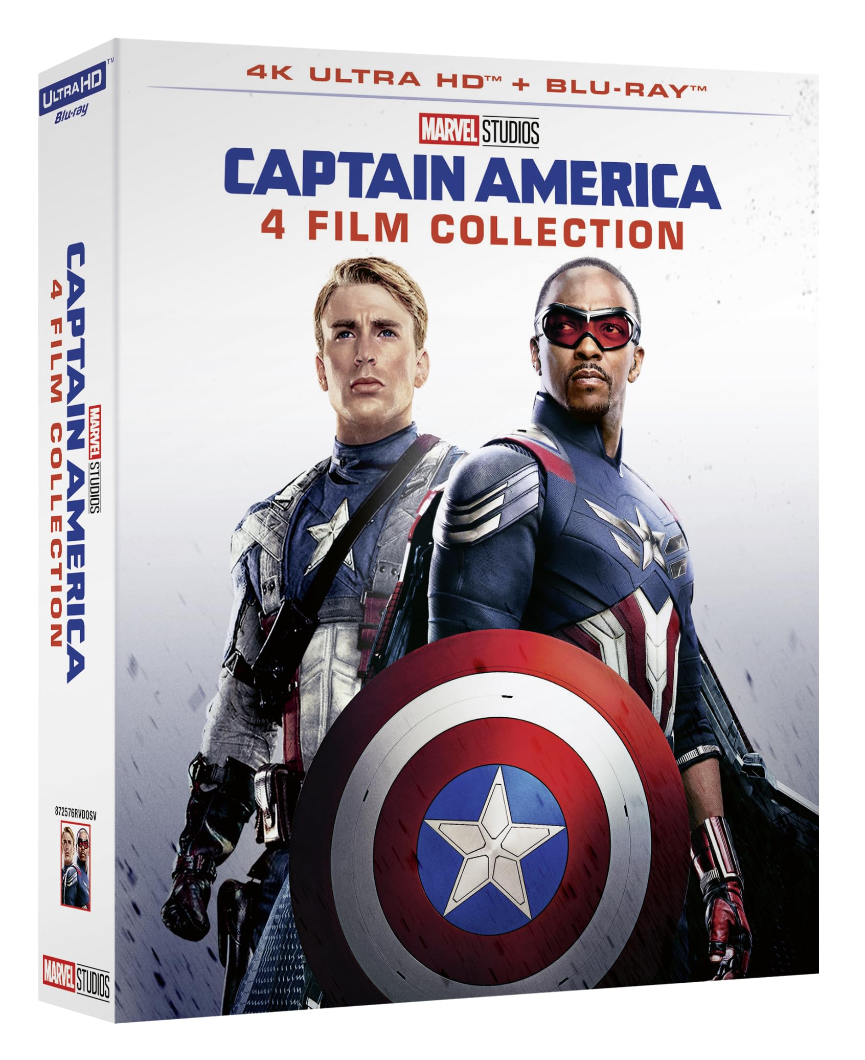 Captain America - 4 Film Collection - 4K (4 Bd 4K + 4 Bd Hd)
