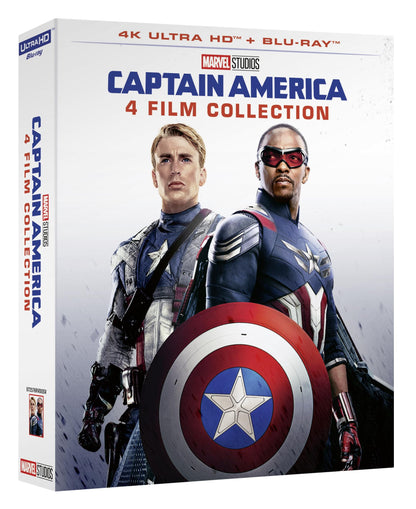 Captain America - 4 Film Collection - 4K (4 Bd 4K + 4 Bd Hd)