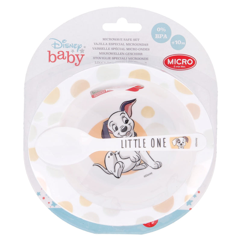 Stor - Baby, Toddler 2-Pc. Set - Bowl + Spoon - Disney Clas