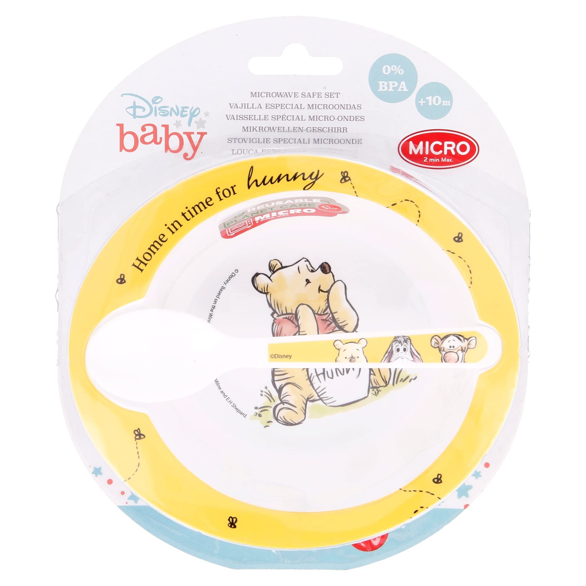 Stor - Baby 2-Pc. Set - Bowl + Spoon, Wtp