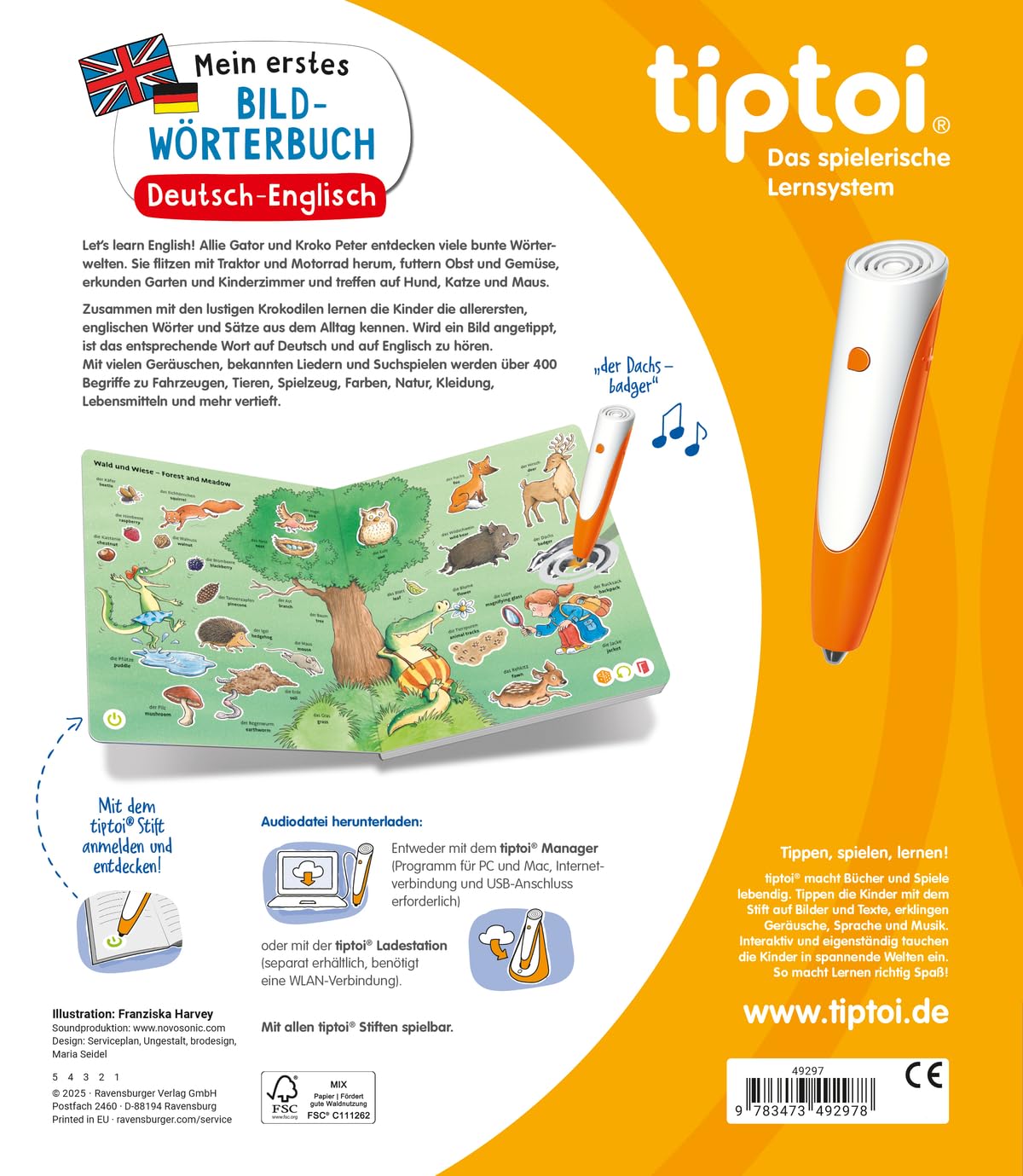 tiptoi® Mein erstes Bild-Wörterbuch Deutsch-Englisch