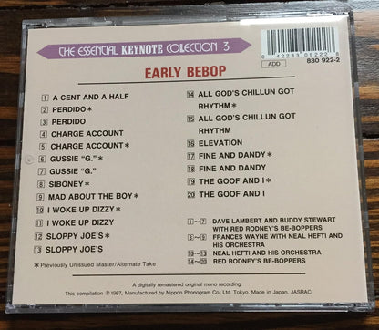 Keynote: Early Bebop