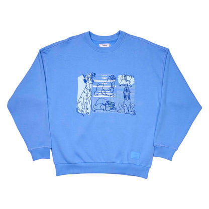 Disney by Loungefly Pullover Unisex Dogs & Cats Ov