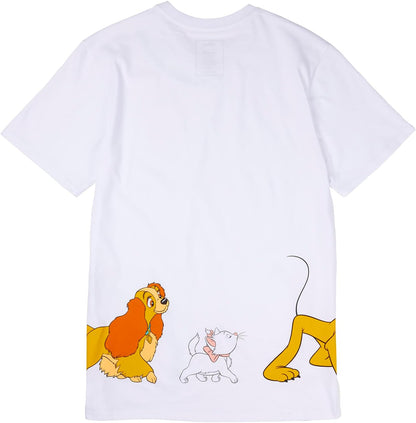 LF DISNEY DOGS & CATS UNISEX TEE