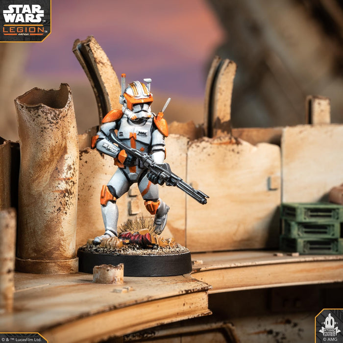 Asmodee Star Wars Legión: Clone Commander Cody, Expansión de Miniaturas, A Partir de 14 Años, para 2 Jugadores, 1-2 Horas por Partida, Multilenguaje (Incluye Español