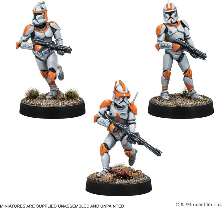 Asmodee Star Wars Legión: Clone Commander Cody, Expansión de Miniaturas, A Partir de 14 Años, para 2 Jugadores, 1-2 Horas por Partida, Multilenguaje (Incluye Español