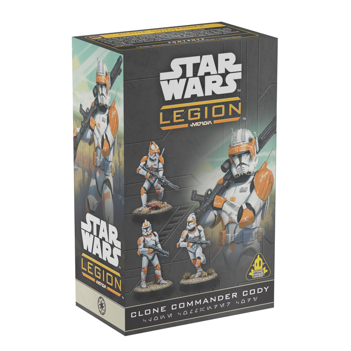Asmodee Star Wars Legión: Clone Commander Cody, Expansión de Miniaturas, A Partir de 14 Años, para 2 Jugadores, 1-2 Horas por Partida, Multilenguaje (Incluye Español