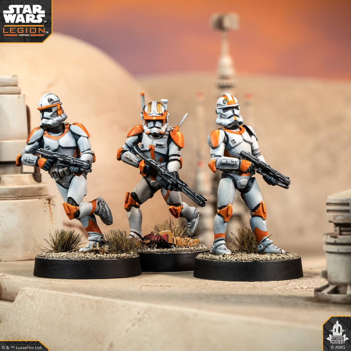 Asmodee Star Wars Legión: Clone Commander Cody, Expansión de Miniaturas, A Partir de 14 Años, para 2 Jugadores, 1-2 Horas por Partida, Multilenguaje (Incluye Español