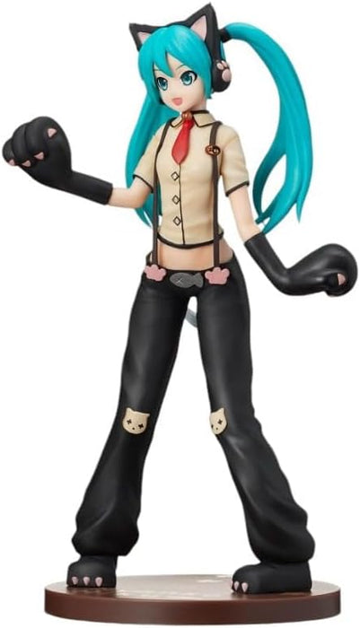 SEGA-Hatsune Miku: Project Diva Arcade Future Tone SPM Figure Hatsune Miku - Kitty Cat