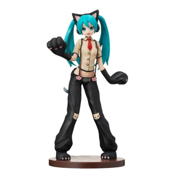 SEGA-Hatsune Miku: Project Diva Arcade Future Tone SPM Figure Hatsune Miku - Kitty Cat